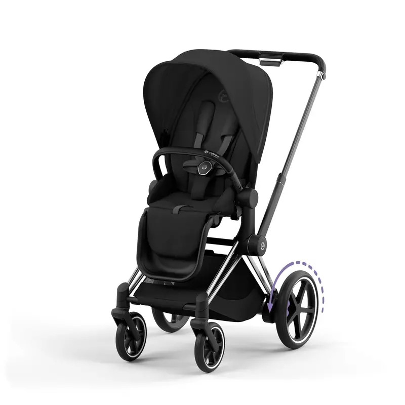 Cybex E-Priam Bundle With Cloud T In Sepia Black 2