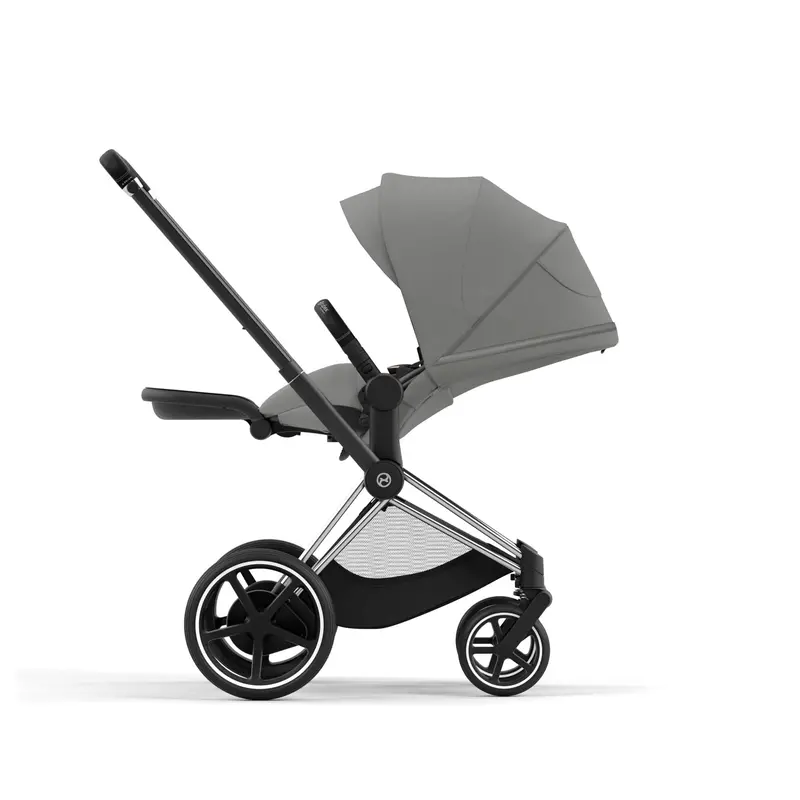 Cybex E-Priam Travel System With Cloud T In Mirage Grey 5