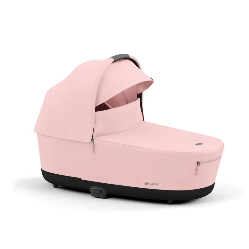 Cybex E-Priam Travel System With Cloud T In Peach Pink 7