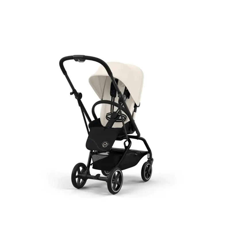 Cybex Eezy S Twist+2 Pushchair With Aton B2 Car Seat Travel System Bundle - Canvas White 2