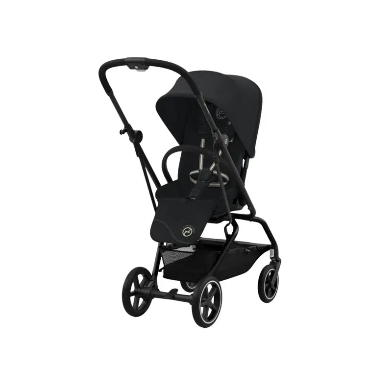 Cybex Eezy S Twist+2 Pushchair With Cloud G Car Seat & Base Travel System Bundle - Black 2