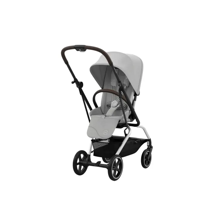 Cybex Eezy S Twist+2 Pushchair With Cloud G Car Seat & Base Travel System Bundle - Fog Grey 2