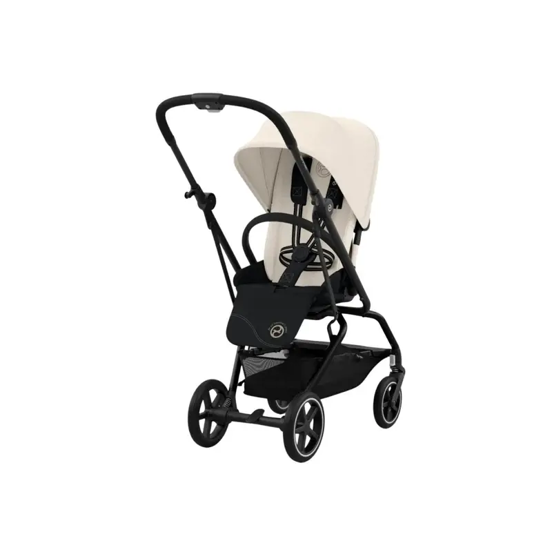 Cybex Eezy S Twist+2 Pushchair With Cloud G Car Seat Travel System Bundle - Canvas White 2