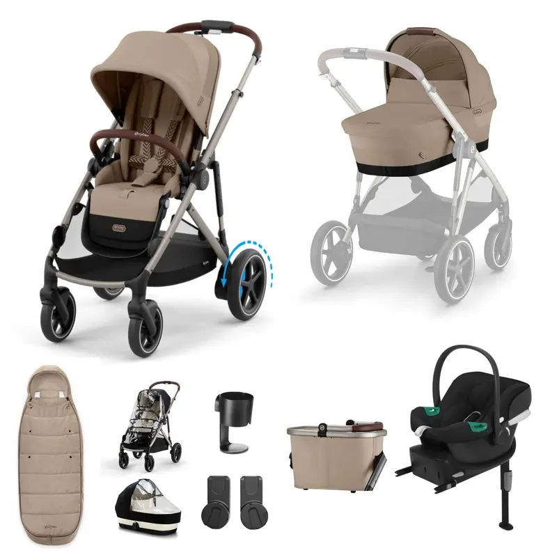 Cybex Egazelle S Comfort Bundle In Almond Beige 1
