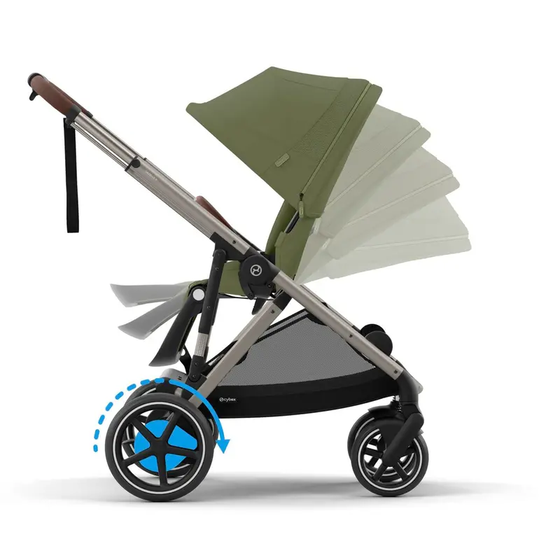 Cybex Egazelle S Luxury Bundle In Moss Green 6
