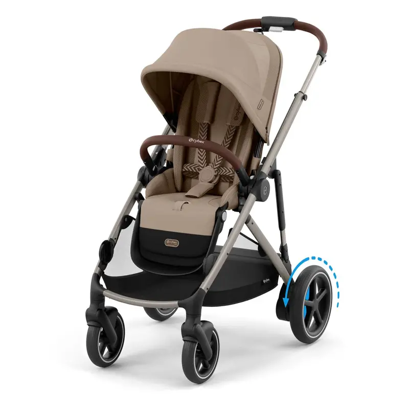 Cybex Egazelle S Pram In Almond Beige 1