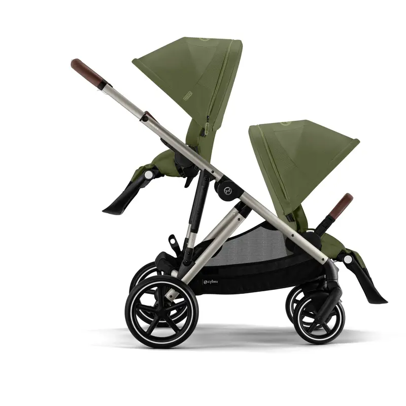 Cybex Egazelle S Twin Luxury Pushchair Bundle In Moss Green 4