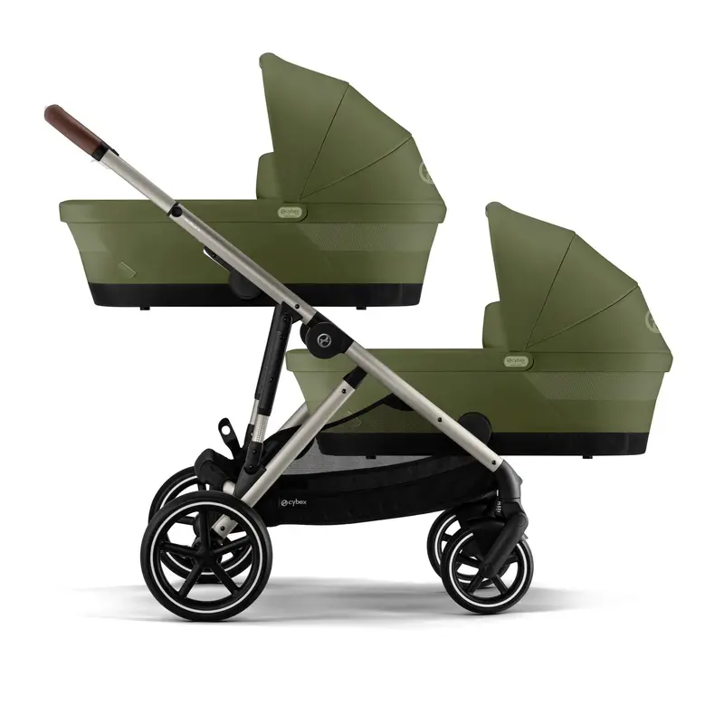 Cybex Egazelle S Twin Luxury Pushchair Bundle In Moss Green 5