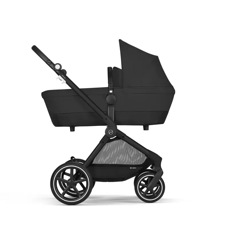 Cybex Eos Lux Stroller In Moon Black 2