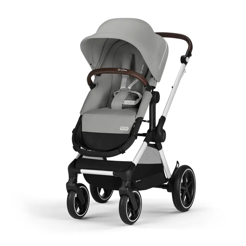 Cybex Eos Lux Stroller In Stone Grey 2