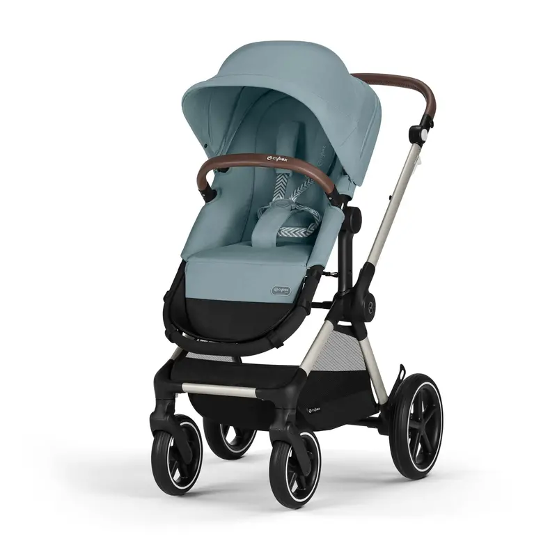 Cybex Eos Lux Stroller In Stormy Blue 2