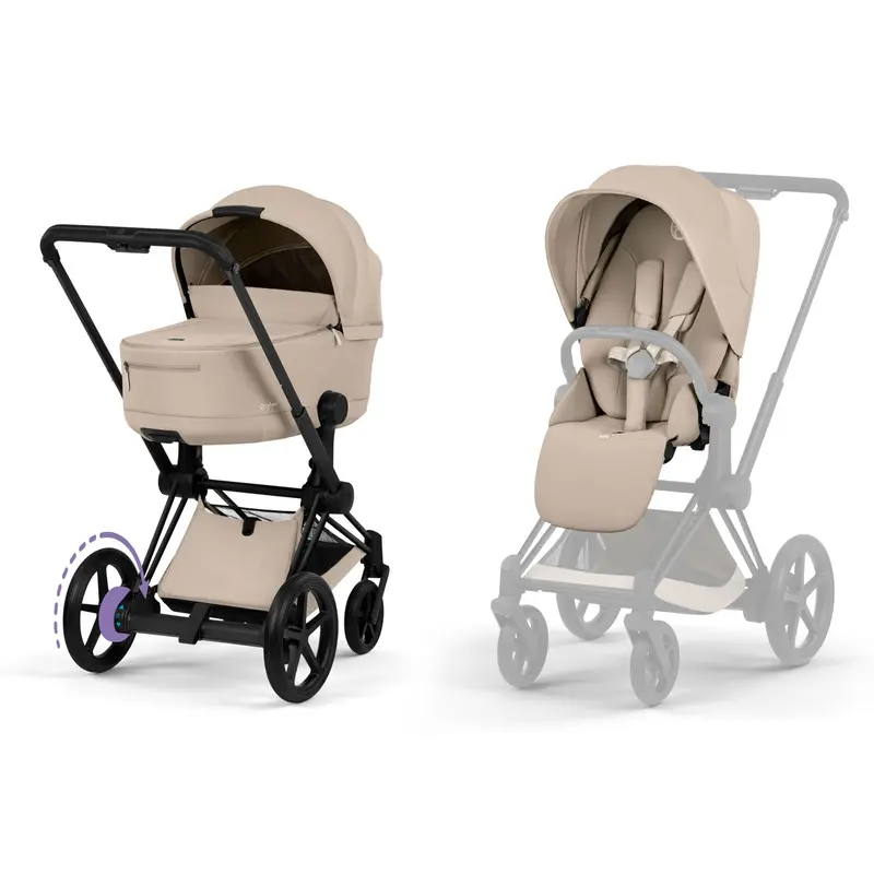 Cybex Epriam Pushchair Set - Comfort Collection In Cozy Beige 1