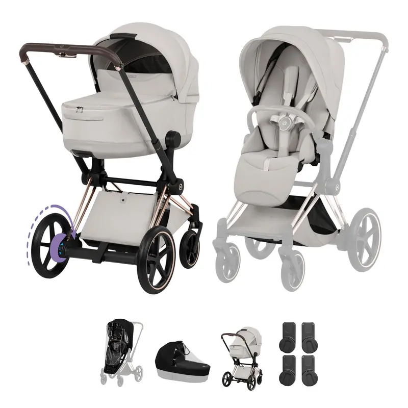 Cybex Epriam Pushchair Set - Style Collection In City Grey 1