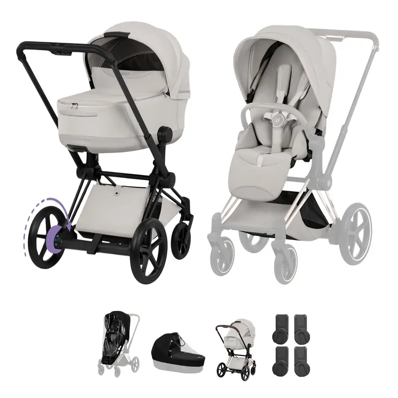 Cybex Epriam Pushchair Set - Style Collection In City Grey 2