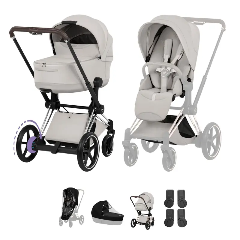 Cybex Epriam Pushchair Set - Style Collection In City Grey 3