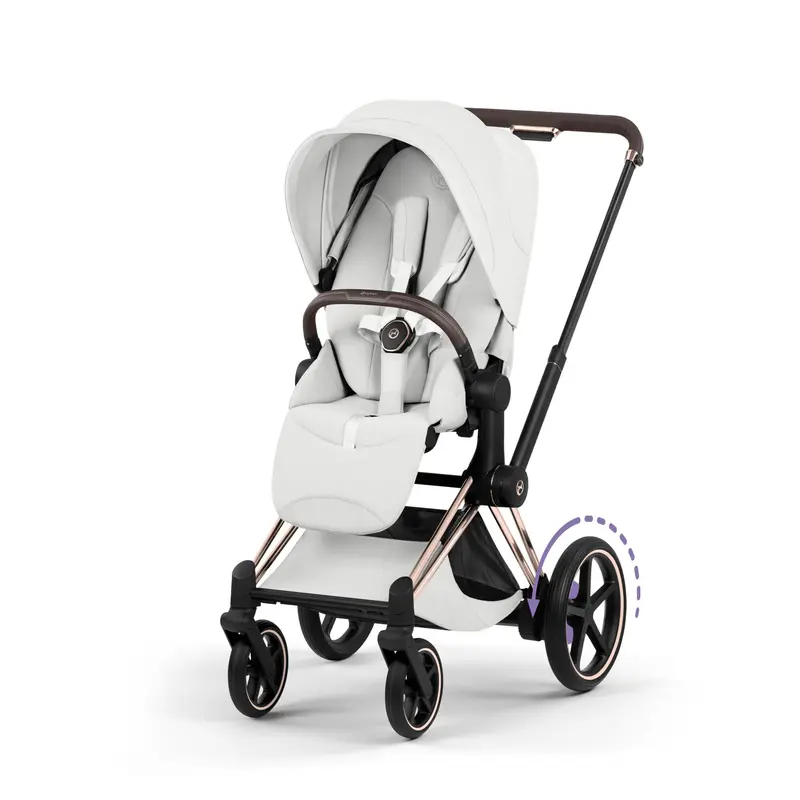 Cybex Epriam Pushchair Set - Style Collection In Off White 2