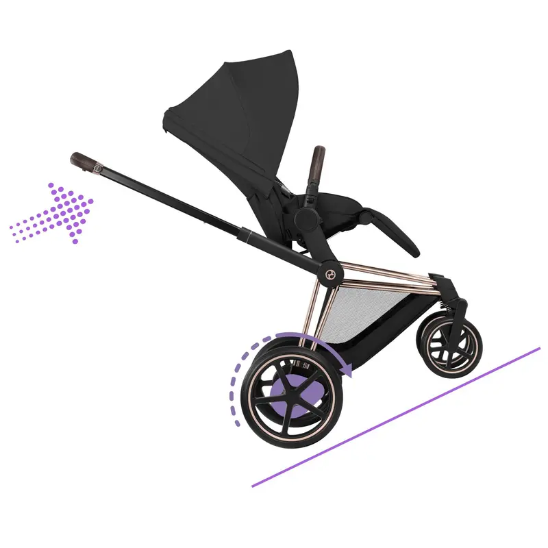 Cybex Epriam Ultimate Accessory Bundle - Comfort Collection In Sepia Black 3