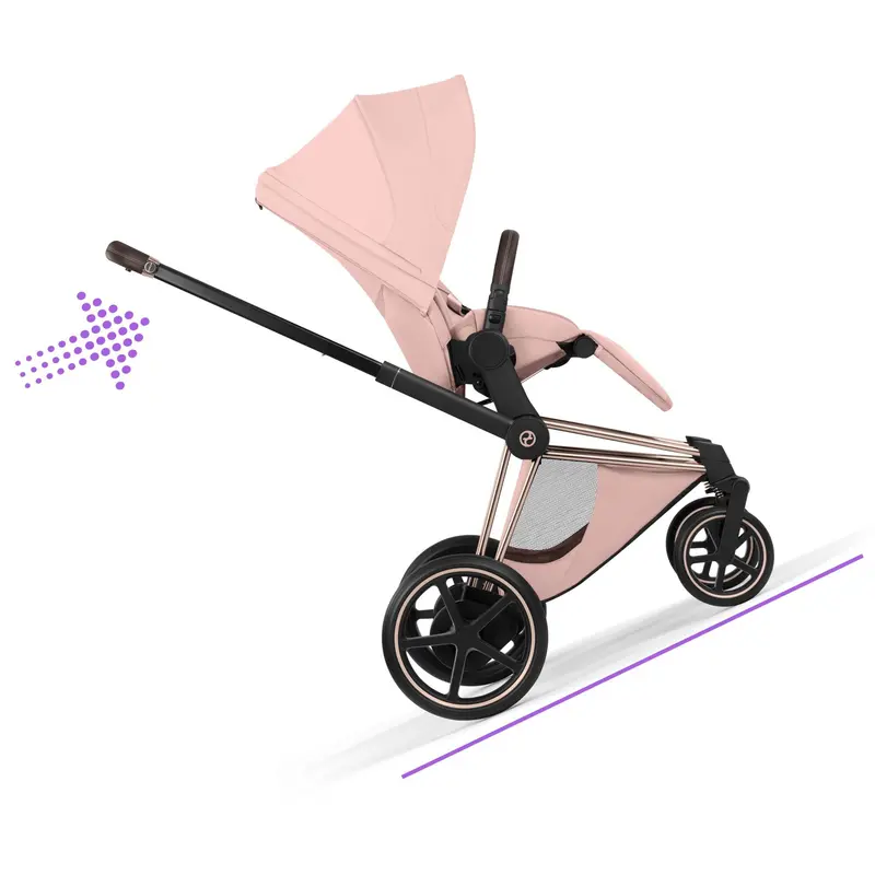 Cybex Epriam Ultimate Accessory Bundle - Style Collection In Peach Pink 3