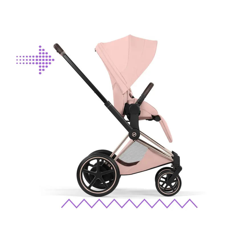 Cybex Epriam Ultimate Accessory Bundle - Style Collection In Peach Pink 4