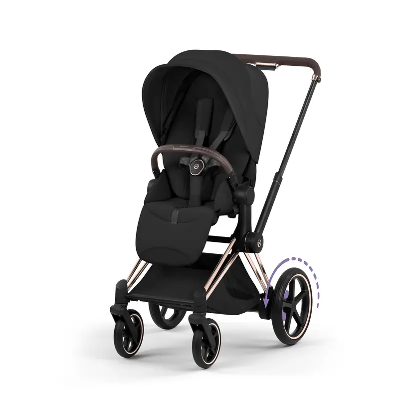 Cybex Epriam Ultimate Accessory Bundle - Style Collection In Sepia Black 2