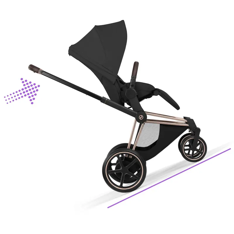 Cybex Epriam Ultimate Accessory Bundle - Style Collection In Sepia Black 3