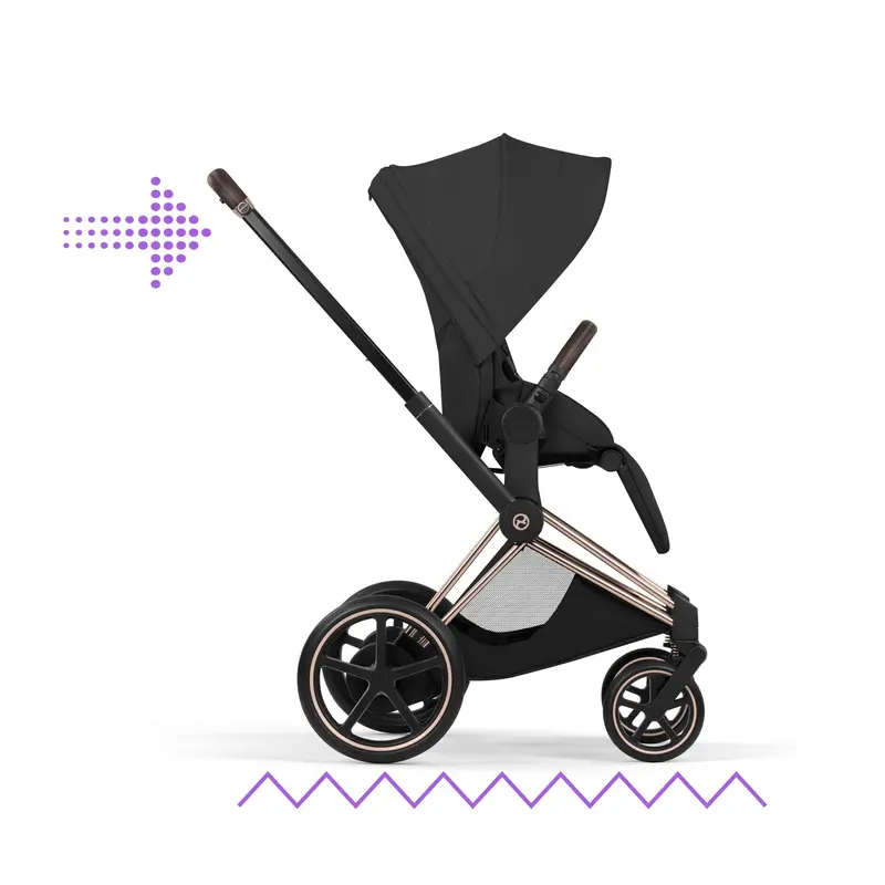 Cybex Epriam Ultimate Accessory Bundle - Style Collection In Sepia Black 4