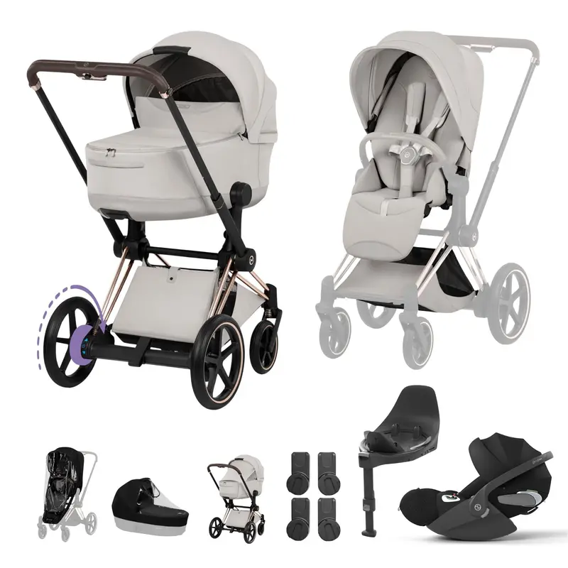 Cybex Epriam Ultimate Bundle - Style Collection In City Grey 1