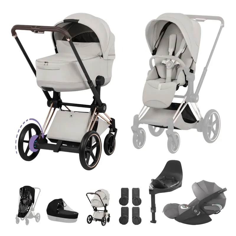 Cybex Epriam Ultimate Bundle - Style Collection In City Grey 2