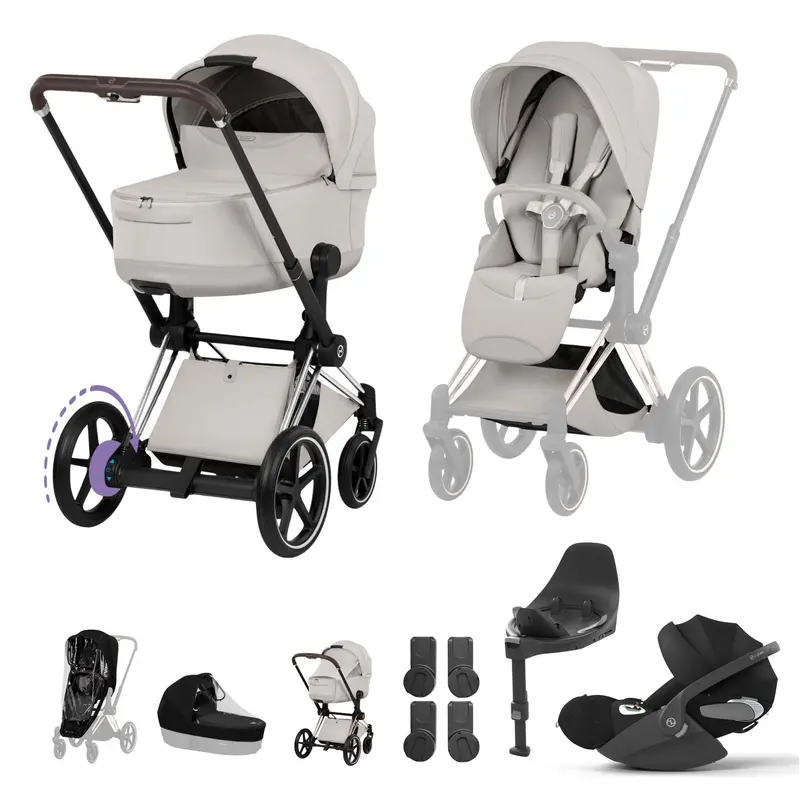 Cybex Epriam Ultimate Bundle - Style Collection In City Grey 5
