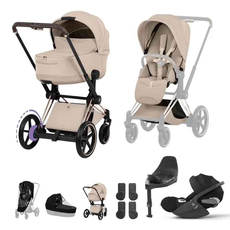 Cybex Epriam Ultimate Bundle - Style Collection In Cozy Beige 1