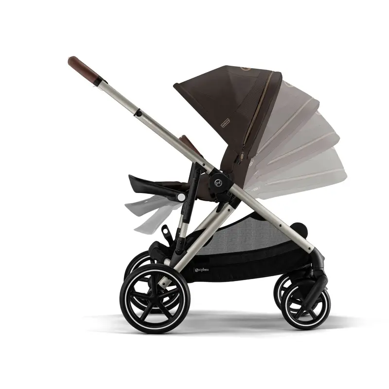 Cybex Gazelle S Essential Bundle In Taupe/Chocolate Brown 4