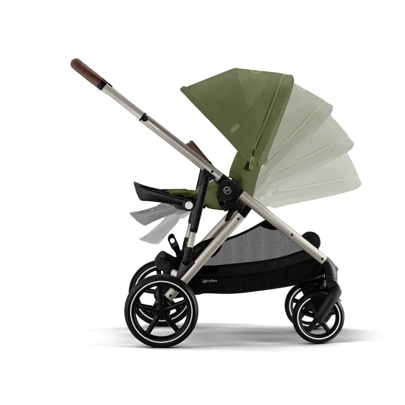 Cybex Gazelle S Essential Bundle In Taupe/Moss Green 4