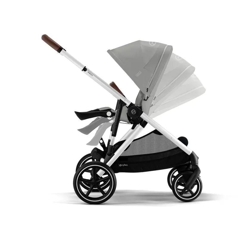 Cybex Gazelle S Luxury Bundle In Silver/Stone Grey 3