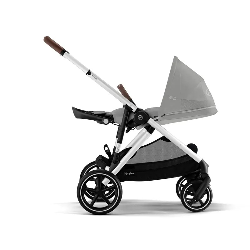 Cybex Gazelle S Luxury Bundle In Silver/Stone Grey 4