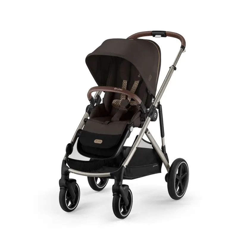 Cybex Gazelle S Luxury Bundle In Taupe/Chocolate Brown 2