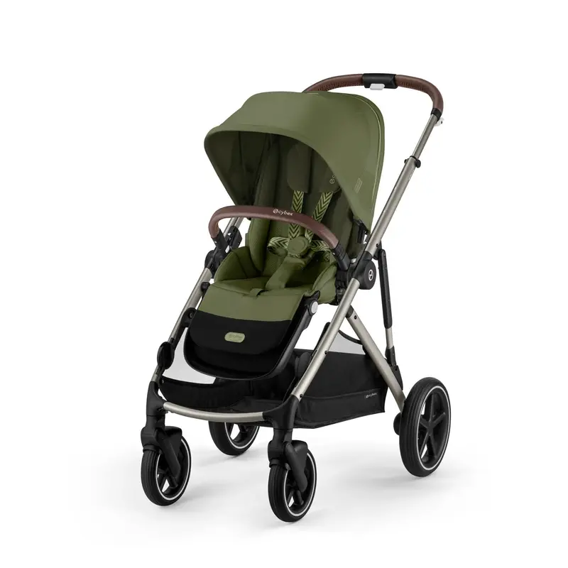 Cybex Gazelle S Luxury Bundle In Taupe/Moss Green 2