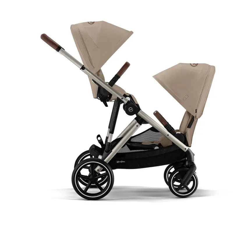 Cybex Gazelle S Twin Luxury Pushchair Bundle In Almond Beige 6