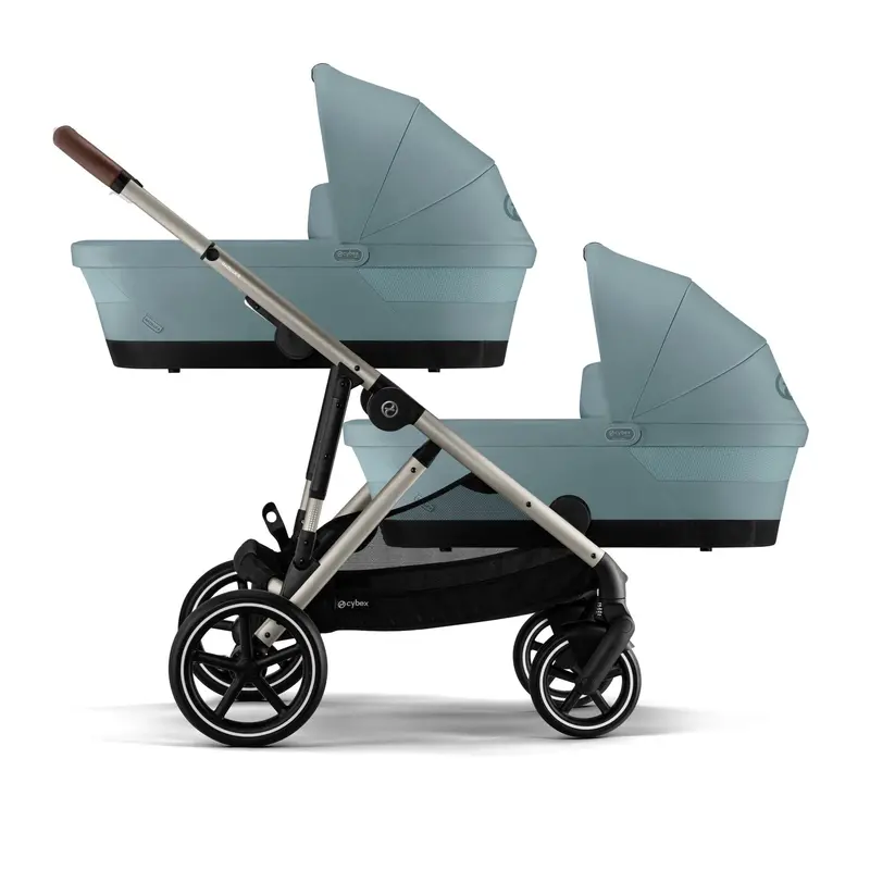 Cybex Gazelle S Twin Luxury Pushchair Bundle In Stormy Blue 3