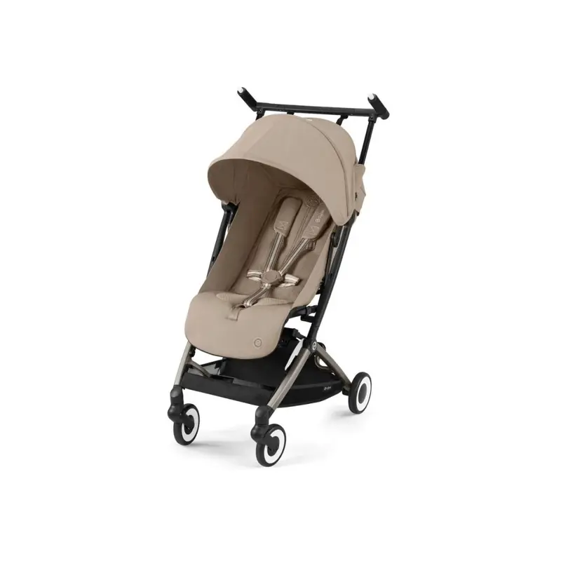 Cybex Libelle Pushchair Pushchair With Cloud G Car Seat Travel System Bundle - Almond Beige 2