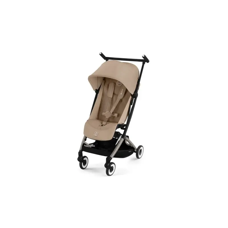 Cybex Libelle Pushchair V2 Pushchair With Cloud G Car Seat & Base Travel System Bundle - Almond Beige 2