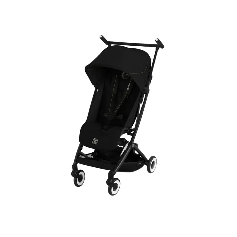 Cybex Libelle V2 Pushchair With Cloud G Car Seat & Base & Snøgga Footmuff Travel System Bundle - Magic Black 2