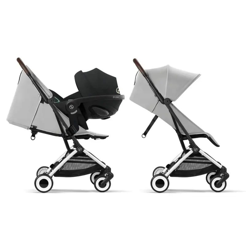 Cybex Orfeo Compact Travel Pushchair - Fog Grey 2