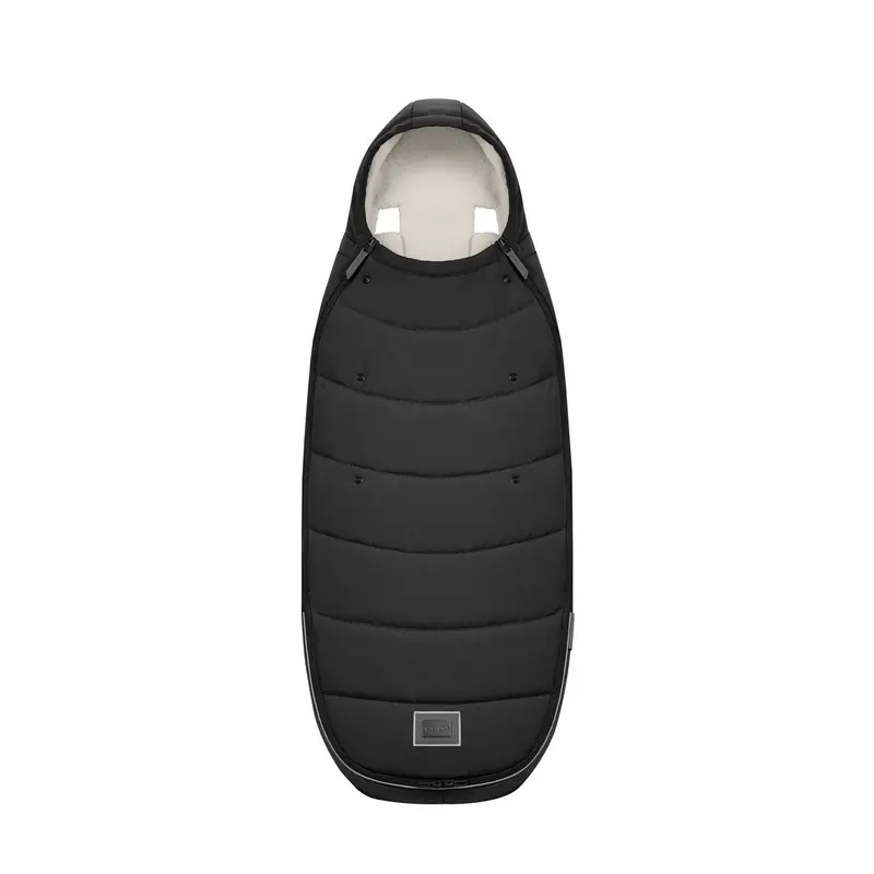 Cybex Platinum Footmuff In Sepia Black 1