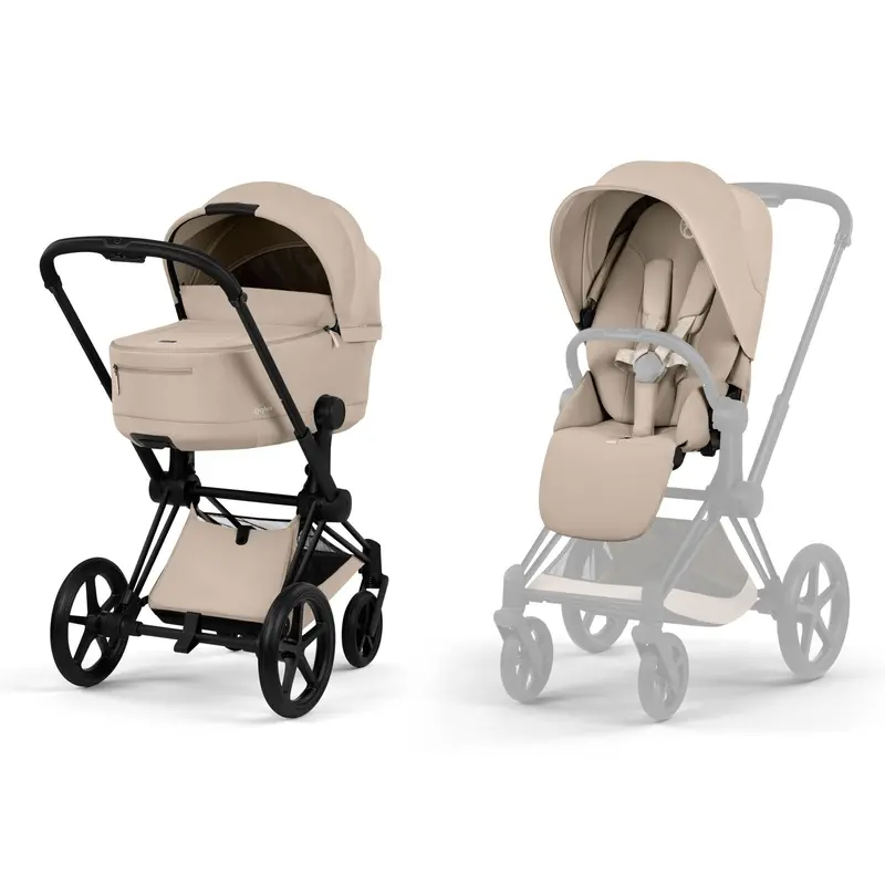 Cybex Priam Pushchair Set - Comfort Collection In Cozy Beige 1