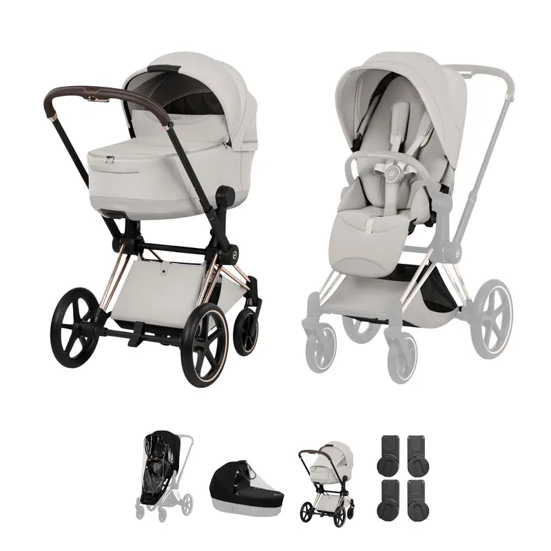 Cybex Priam Pushchair Set - Style Collection In City Grey 1