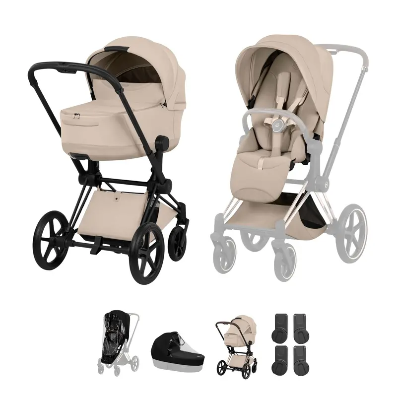 Cybex Priam Pushchair Set - Style Collection In Cozy Beige 2