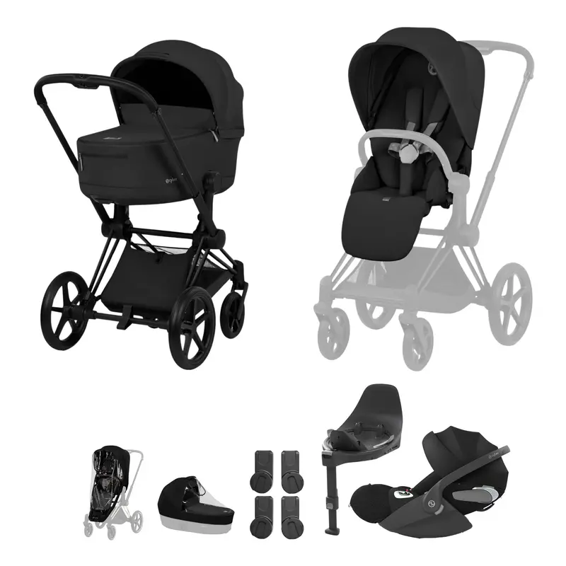 Cybex Priam Ultimate Bundle - Comfort Collection In Sepia Black 3