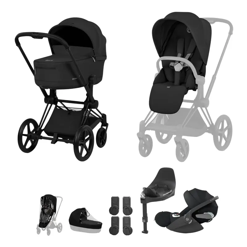 Cybex Priam Ultimate Bundle - Comfort Collection In Sepia Black 4