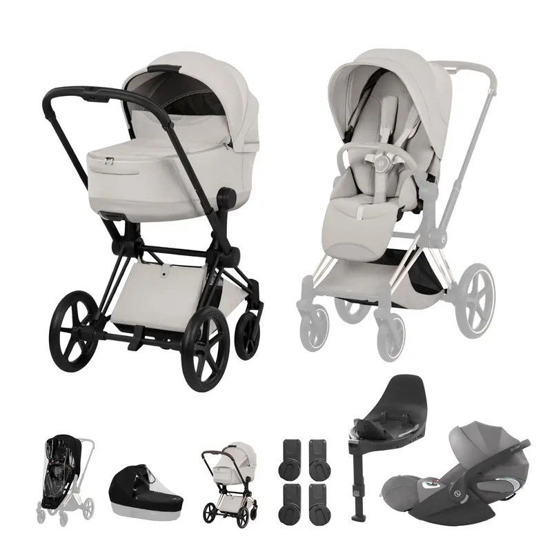 Cybex Priam Ultimate Bundle - Style Collection In City Grey 4