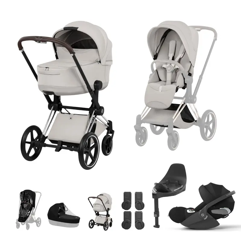Cybex Priam Ultimate Bundle - Style Collection In City Grey 5